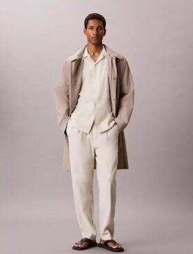 Linen Cotton Camp Collar Easy Shirt Linen Cotton Camp Collar Easy Shirt