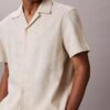 Linen Cotton Camp Collar Easy Shirt Linen Cotton Camp Collar Easy Shirt