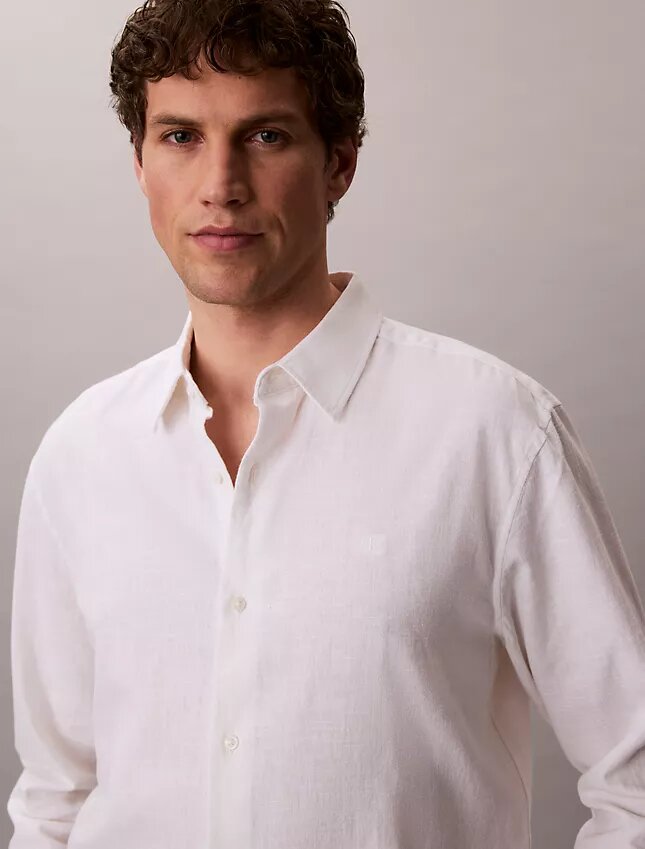 Linen Cotton Classic Button-Down Shirt Linen Cotton Classic Button-Down Shirt