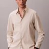 Linen Cotton Classic Button-Down Shirt