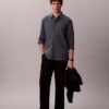 Linen Cotton Classic Button-Down Shirt