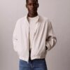 Linen Cotton Mock Neck Jacket Linen Cotton Mock Neck Jacket