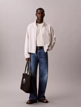 Linen Cotton Mock Neck Jacket Linen Cotton Mock Neck Jacket