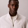 Linen Cotton Mock Neck Jacket Linen Cotton Mock Neck Jacket