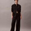 Linen Cotton Pull-On Pants