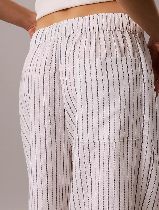 Linen Cotton Pull-On Pants Linen Cotton Pull-On Pants