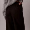 Linen Cotton Pull-On Pants