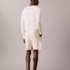 Linen Cotton Pull-On Shorts