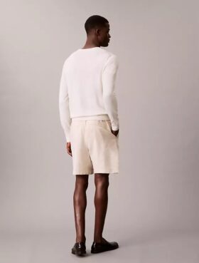 Linen Cotton Pull-On Shorts