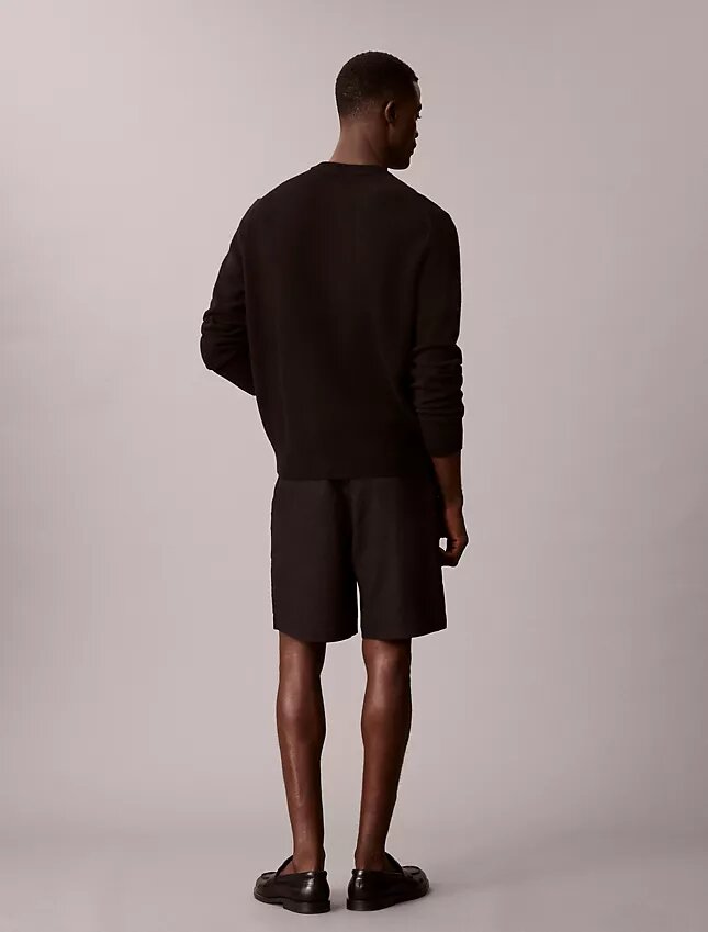 Linen Cotton Pull-On Shorts Linen Cotton Pull-On Shorts
