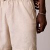 Linen Cotton Pull-On Shorts