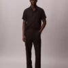 Linen Cotton Relaxed Straight Cargo Pants