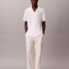Linen Cotton Relaxed Straight Cargo Pants Linen Cotton Relaxed Straight Cargo Pants