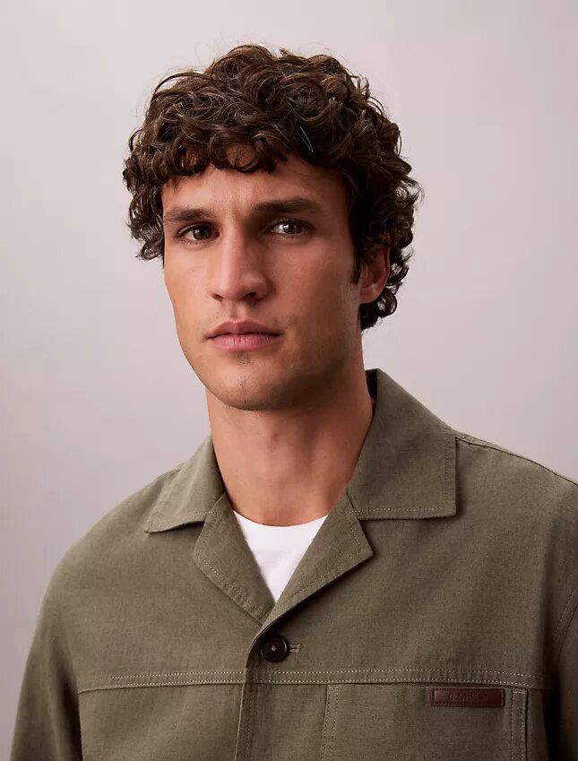 Linen Cotton Shirt Jacket Linen Cotton Shirt Jacket