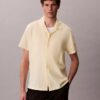 Linen Cotton Short Sleeve Button-Down Shirt Linen Cotton Short Sleeve Button-Down Shirt