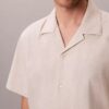 Linen Cotton Short Sleeve Button-Down Shirt Linen Cotton Short Sleeve Button-Down Shirt