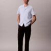 Linen Cotton Short Sleeve Button-Down Shirt Linen Cotton Short Sleeve Button-Down Shirt