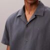 Linen Cotton Short Sleeve Button-Down Shirt Linen Cotton Short Sleeve Button-Down Shirt
