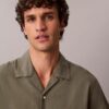 Linen Cotton Short Sleeve Button-Down Shirt Linen Cotton Short Sleeve Button-Down Shirt