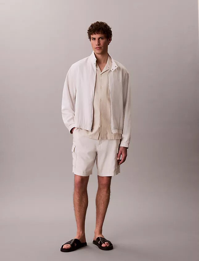 Linen Cotton Short Sleeve Button-Down Shirt Linen Cotton Short Sleeve Button-Down Shirt