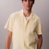 Linen Cotton Short Sleeve Button-Down Shirt Linen Cotton Short Sleeve Button-Down Shirt
