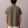Linen Cotton Short Sleeve Button-Down Shirt Linen Cotton Short Sleeve Button-Down Shirt