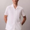 Linen Cotton Short Sleeve Button-Down Shirt Linen Cotton Short Sleeve Button-Down Shirt