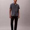 Linen Cotton Short Sleeve Button-Down Shirt Linen Cotton Short Sleeve Button-Down Shirt