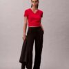 Liquid Cotton Relaxed V-Neck T-Shirt