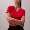 Liquid Cotton Relaxed V-Neck T-Shirt