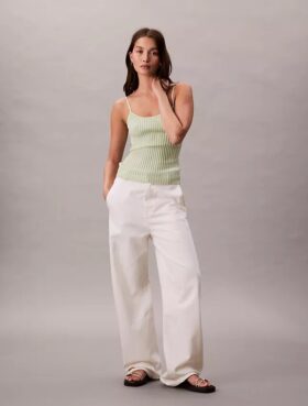 Liquid Shine Rib Tank Top