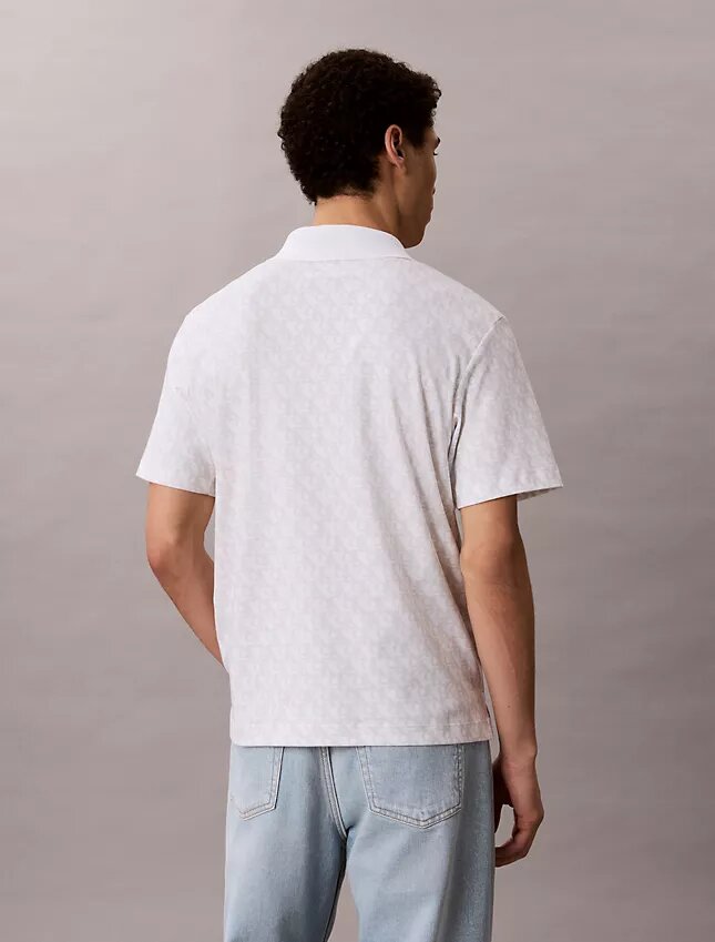 Liquid Touch Allover Print Polo Shirt Liquid Touch Allover Print Polo Shirt