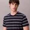 Liquid Touch Stripe Crewneck T-Shirt Liquid Touch Stripe Crewneck T-Shirt