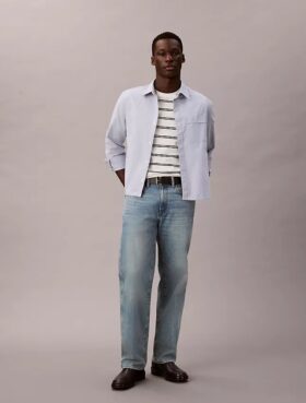Liquid Touch Stripe Crewneck T-Shirt