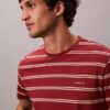 Liquid Touch Stripe Crewneck T-Shirt Liquid Touch Stripe Crewneck T-Shirt