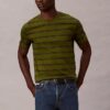 Liquid Touch Stripe Crewneck T-Shirt Liquid Touch Stripe Crewneck T-Shirt