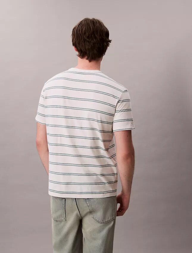 Liquid Touch Stripe Crewneck T-Shirt Liquid Touch Stripe Crewneck T-Shirt