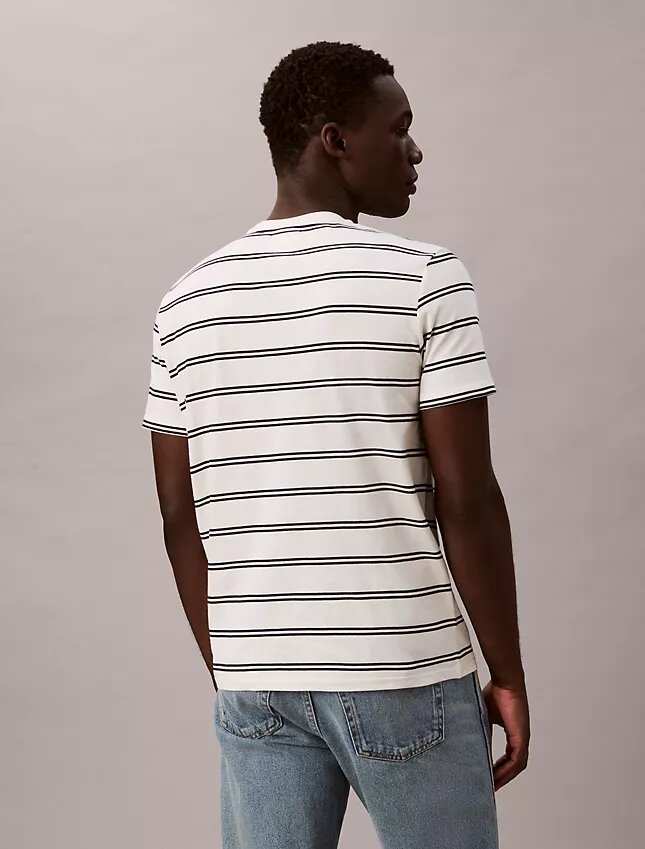 Liquid Touch Stripe Crewneck T-Shirt Liquid Touch Stripe Crewneck T-Shirt