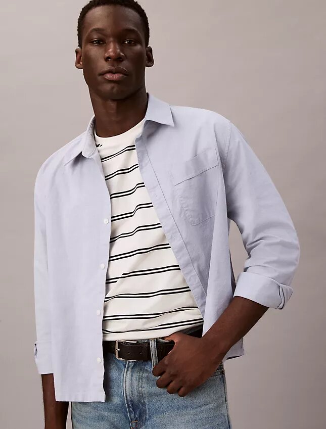 Liquid Touch Stripe Crewneck T-Shirt Liquid Touch Stripe Crewneck T-Shirt