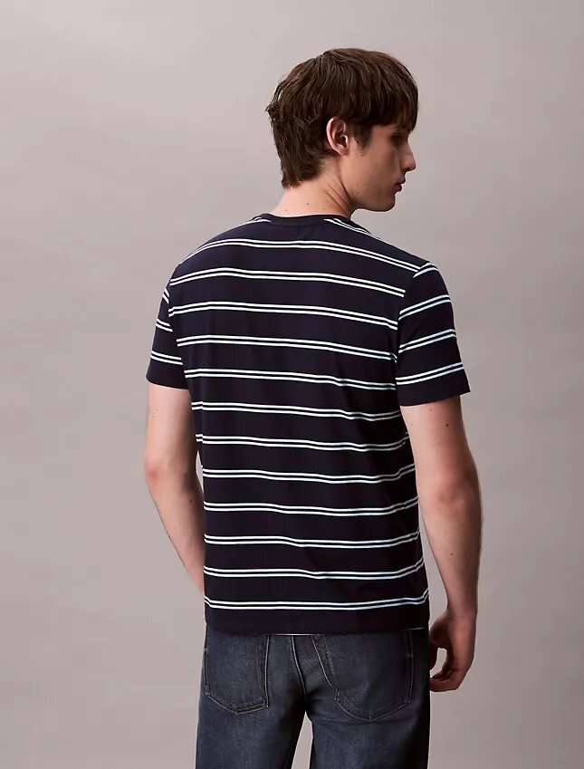 Liquid Touch Stripe Crewneck T-Shirt Liquid Touch Stripe Crewneck T-Shirt