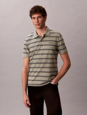 Liquid Touch Stripe Polo Shirt