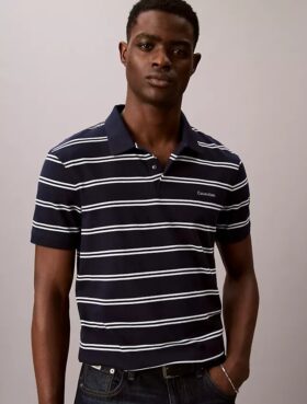 Liquid Touch Stripe Polo Shirt