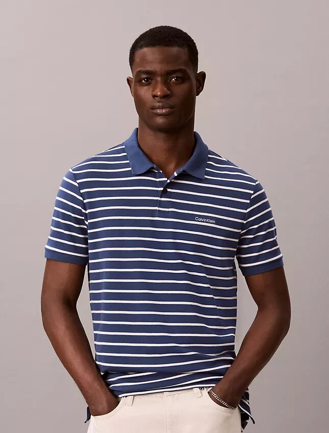 Liquid Touch Stripe Polo Shirt Liquid Touch Stripe Polo Shirt