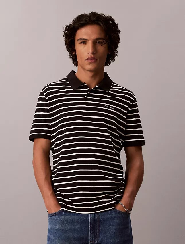 Liquid Touch Stripe Polo Shirt Liquid Touch Stripe Polo Shirt