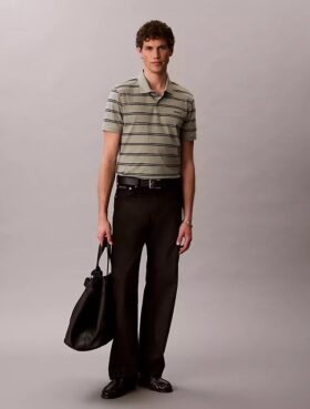 Liquid Touch Stripe Polo Shirt
