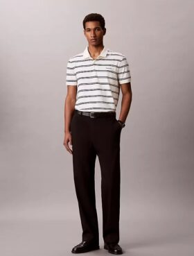 Liquid Touch Stripe Polo Shirt