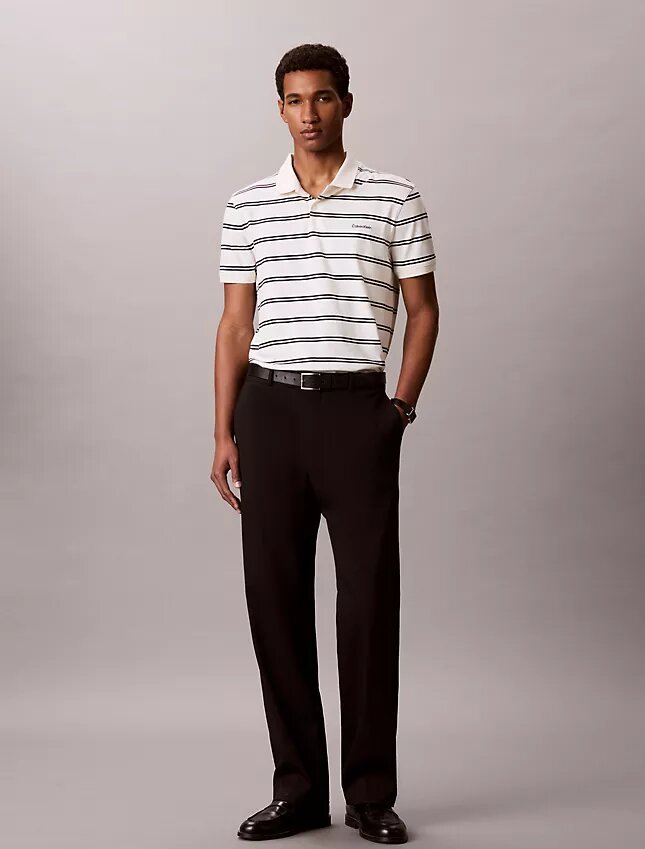 Liquid Touch Stripe Polo Shirt Liquid Touch Stripe Polo Shirt