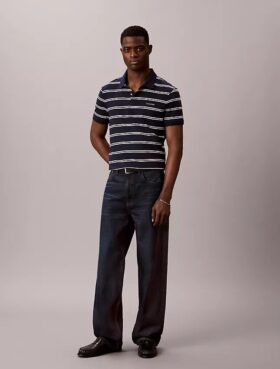 Liquid Touch Stripe Polo Shirt