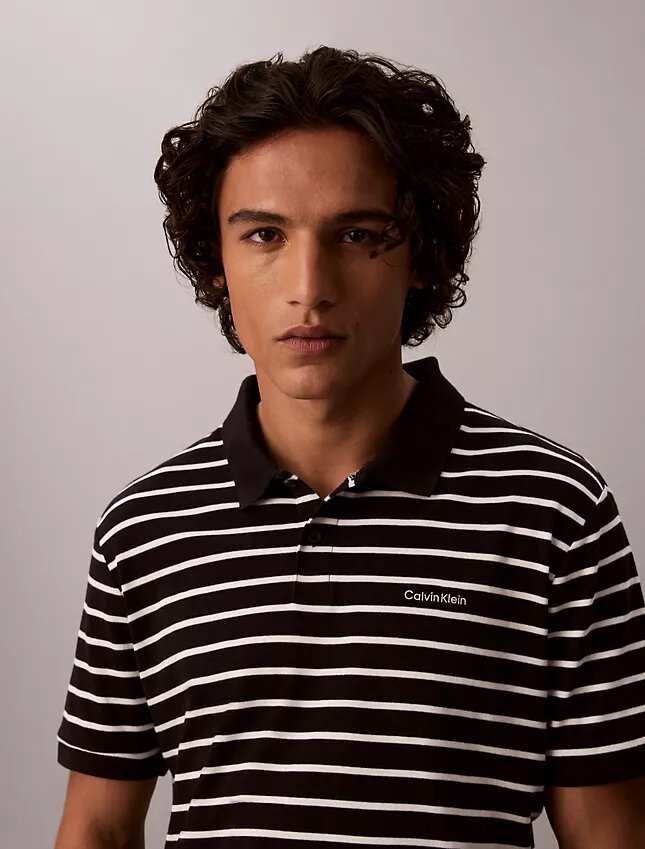 Liquid Touch Stripe Polo Shirt Liquid Touch Stripe Polo Shirt