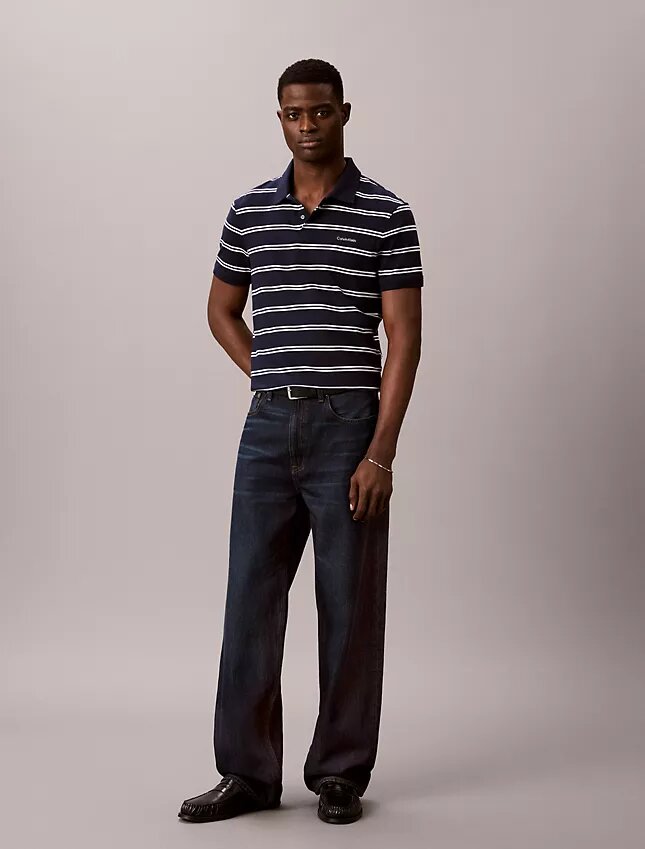 Liquid Touch Stripe Polo Shirt Liquid Touch Stripe Polo Shirt